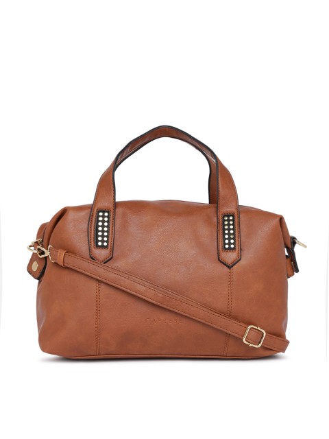 

Caprese Tan Solid Handheld Bag