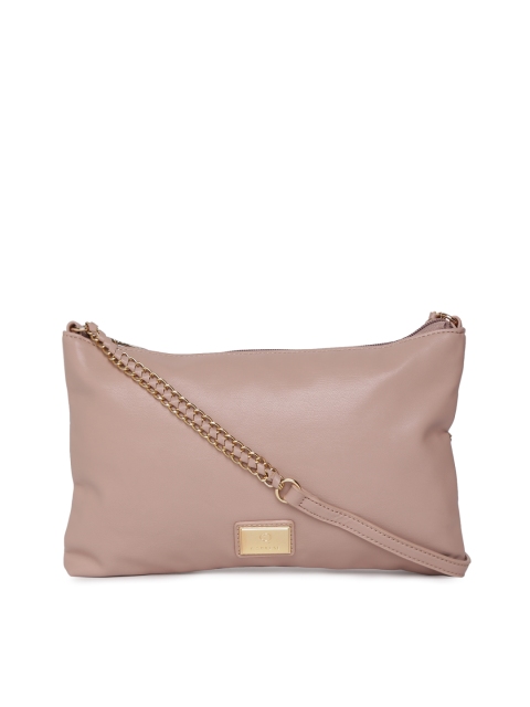 

Caprese Pink Solid Sling Bag