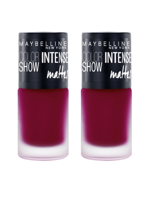 

Maybelline New York Color Show Intense Nail Paints - Mystic Mauve M405 6ml, Maroon