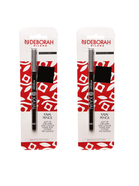

Deborah Milano Set Of 2 Black Kajal Pencil 104
