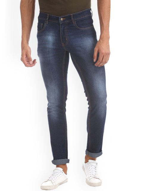 

Newport Men Blue Slim Fit Low-Rise Clean Look Jeans