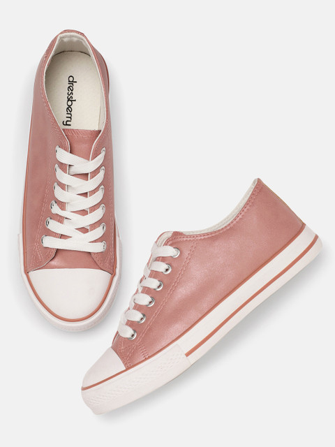 

DressBerry Women Pink Sneakers