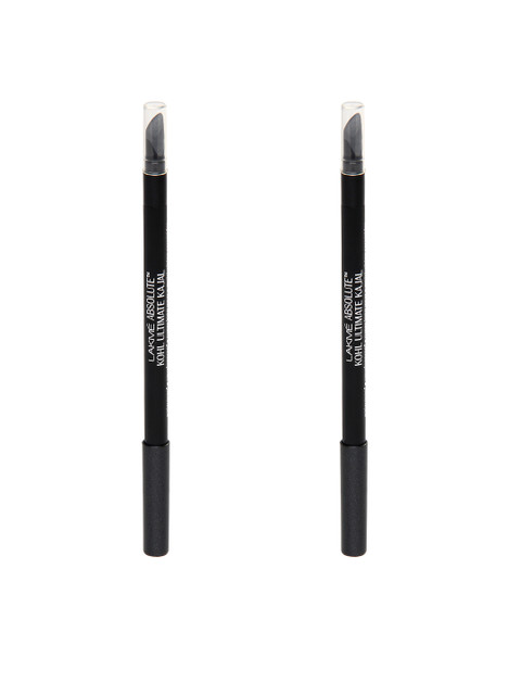 

Lakme Absolute Set Of 2 Kohl Ultimate Black Kajal 1.2 g