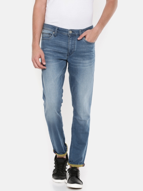 

Killer Men Blue Skinny Fit Mid-Rise Clean Look Stretchable Jeans
