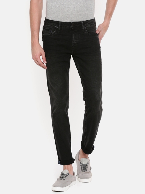 

Killer Men Black Slim Fit Mid-Rise Clean Look Stretchable Jeans