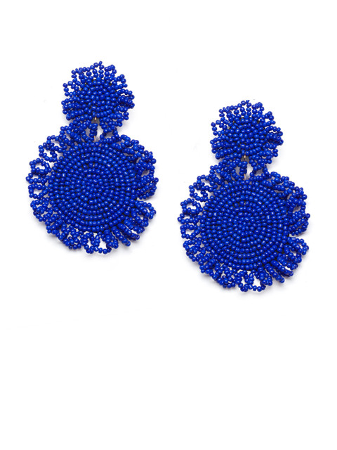 

Foxy Sperks Women Blue Contemporary Drop Earrings