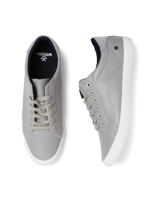 

WROGN Men Grey Sneakers