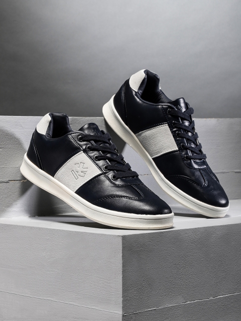 

WROGN Men Navy Blue Sneakers