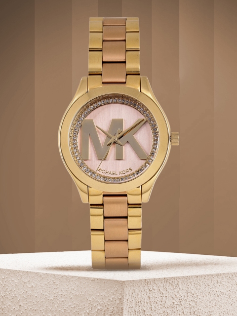 

Michael Kors MINI SLIM Women Rose Gold Analogue Watch MK3650