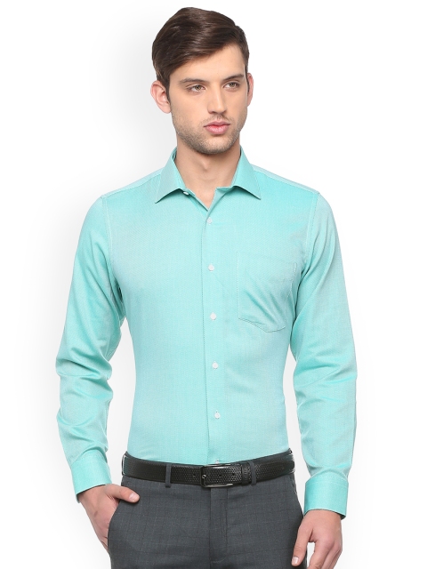 

Van Heusen Men Blue Slim Fit Solid Formal Shirt