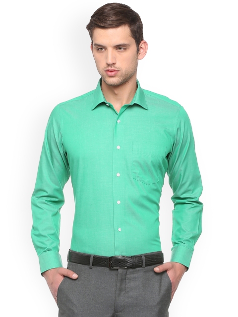 

Van Heusen Men Green Slim Fit Formal Shirt