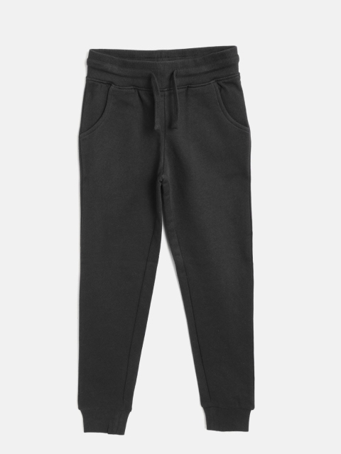 

Losan Girls Black Solid Joggers