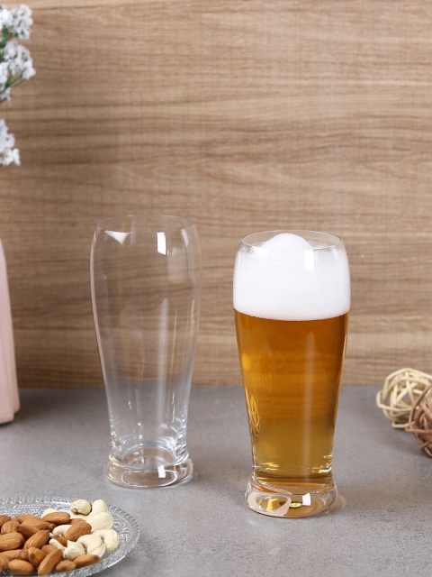 

Bohemia Crystal Set of 6 Bar Beer Glasses 560 ml, Transparent