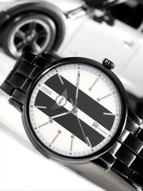 

MINI Men Beige & Black Analogue Watch 160904_OR11