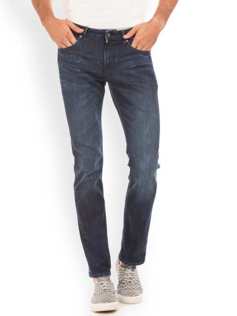 

Nautica Men Blue Regular Fit Mid-Rise Clean Look Jeans