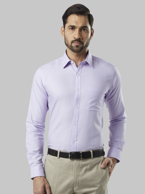 

Raymond Men Violet Slim Fit Formal Shirt