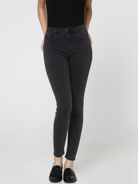 

ONLY Charcoal Grey Skinny Fit Denim Trousers