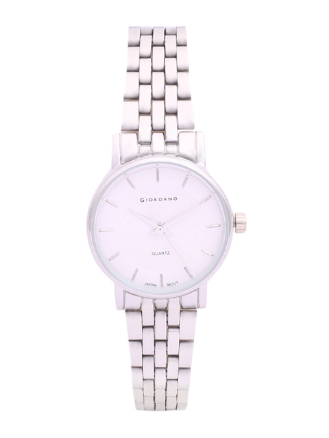 

GIORDANO Women Silver-Toned Analogue Watch C2088