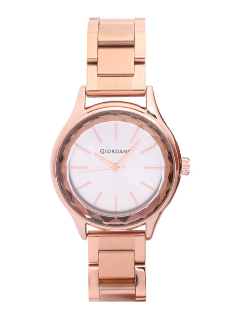 

GIORDANO Women Rose Gold Analogue Watch