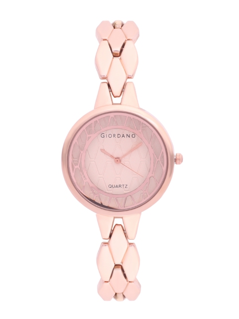 

GIORDANO Women Pink Analogue Watch C2157