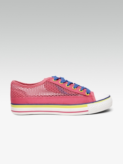 

Carlton London Women Pink Sneakers
