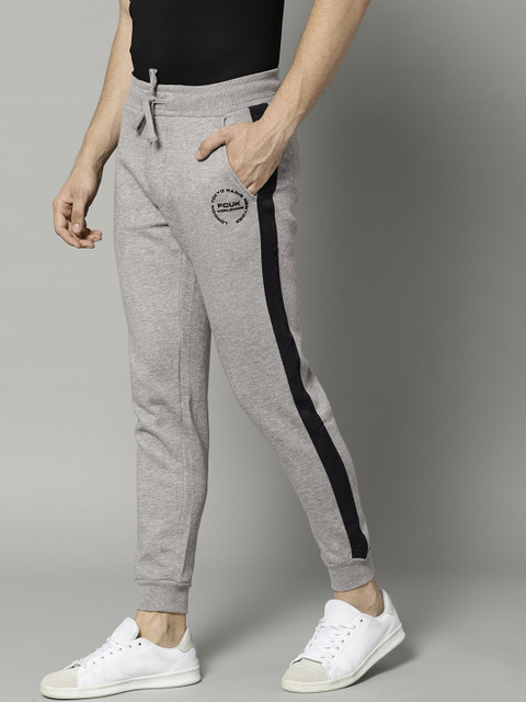 

French Connection Men Grey SPORT JOG-4 Solid Joggers