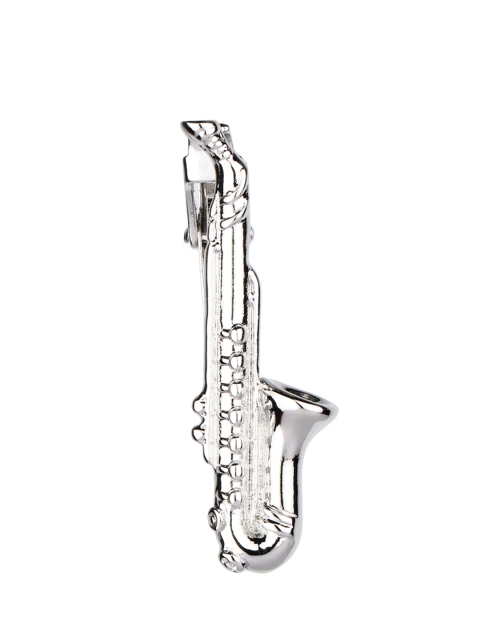 

Alvaro Castagnino Men Silver-Toned Tie Pin