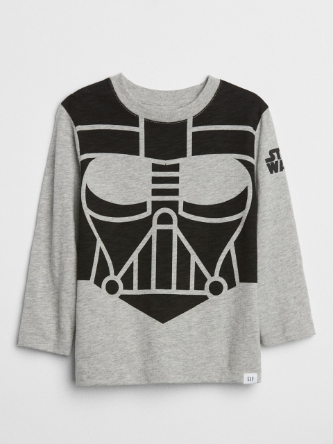 

GAP Boys Grey Melange Star Wars T-Shirt