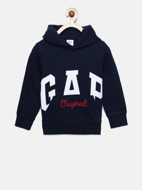 

GAP Boys Navy Blue Logo Hoodie Sweatshirt