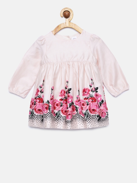 

GAP Baby Girls' Pink Rose Cinched-Waist Dress