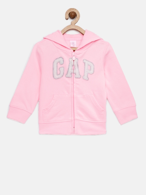 

GAP Baby Girls' Logo Sweatshirt, Pink