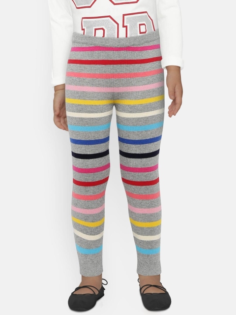 

GAP Baby Girls' Crazy Striped Leggings, Multi