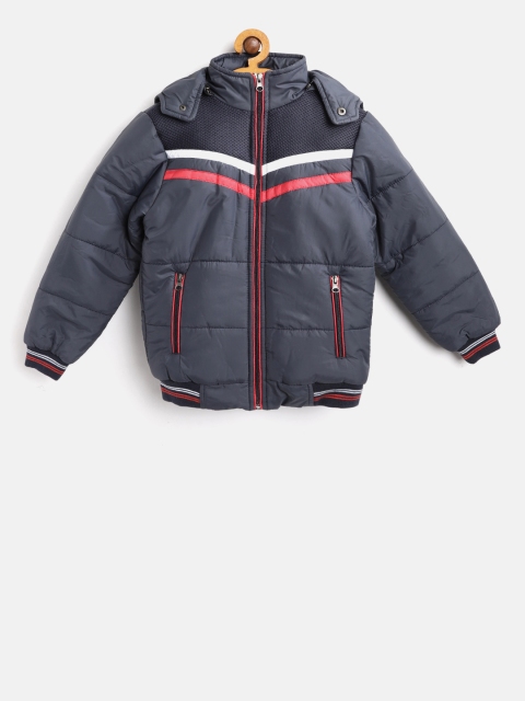 

Fort Collins Boys Navy Blue Bomber with Detachable Hood