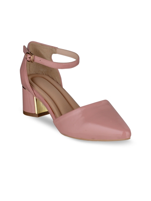 

Sherrif Shoes Women Pink Solid Pumps