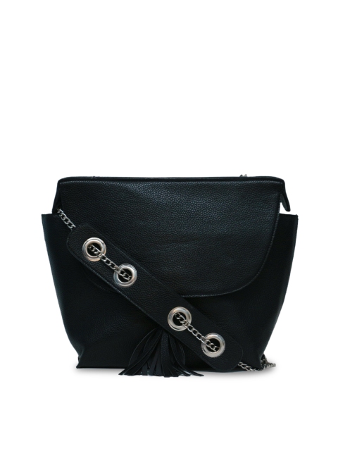 

Diwaah Black Solid Sling Bag