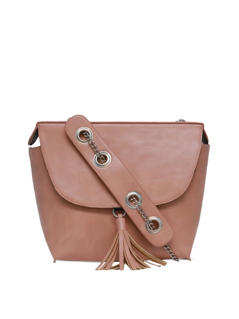 

Diwaah Pink Solid Sling Bag
