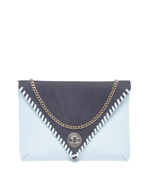 

Diwaah Blue Colourblocked Sling Bag