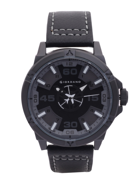 

GIORDANO Men Black Analogue Watch C1160-02