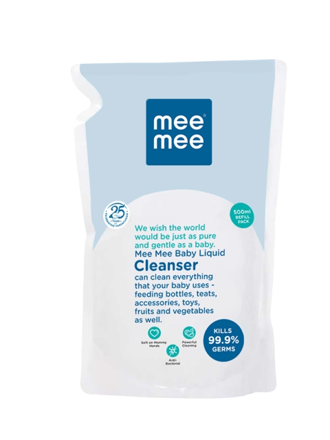 

MeeMee Kids Anti-Bacterial Liquid Cleanser 500ml, White