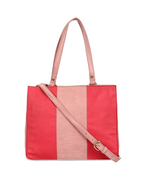 

Berrypeckers Red & Pink Colourblocked Shoulder Bag