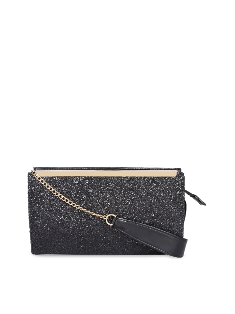 

Berrypeckers Women Black Embellished Clutch