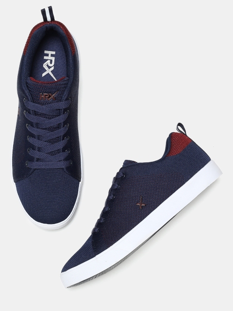 

HRX by Hrithik Roshan Men Navy Blue Sneakers
