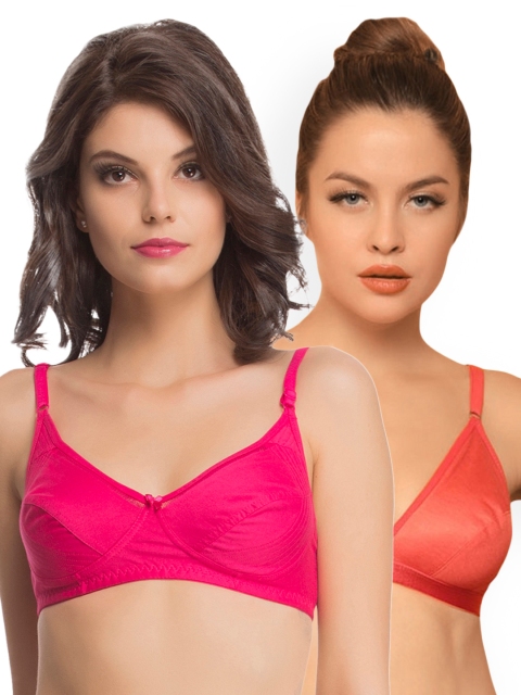 

Clovia Women Pack of 2 Bras 4882546-1-506567-1, Pink