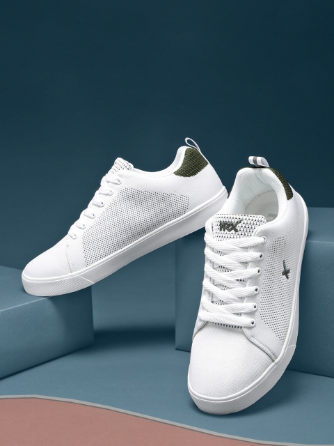 

HRX by Hrithik Roshan Men White Fly Sneakers