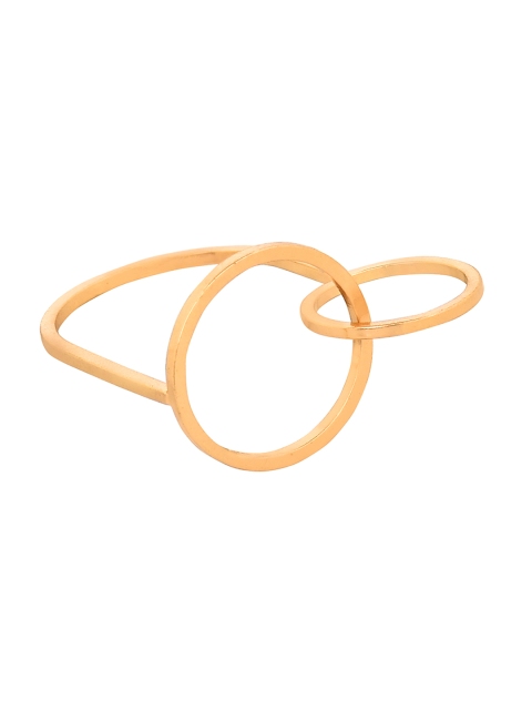 

OOMPH Women Gold-Plated & Handcrafted Geometric Finger Ring