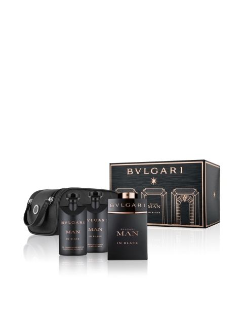 

Bvlgari Man In Black Fragrance Gift Set with Pouch