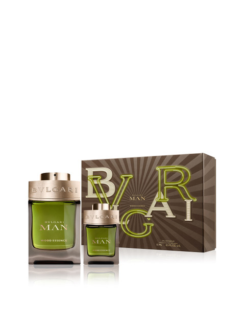 

Bvlgari Man Wood Essence Fragrance Gift Set (EDP100ml+EDP15ml), Green