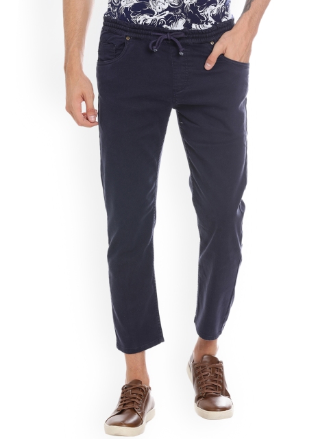 

Blue Saint Men Blue Slim Fit Mid-Rise Clean Look Jeans