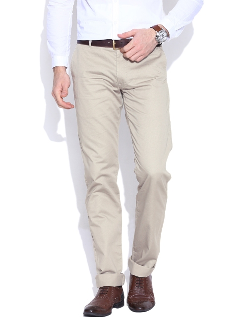

Van Heusen Sport Beige Slim Smart Casual Trousers