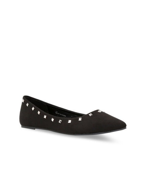 

London Rag Women Black Solid Ballerinas